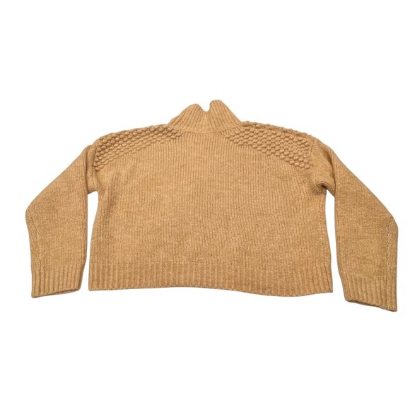 Free People Bradley Turtleneck Sweater, Yellow, L - Picture 10 of 14